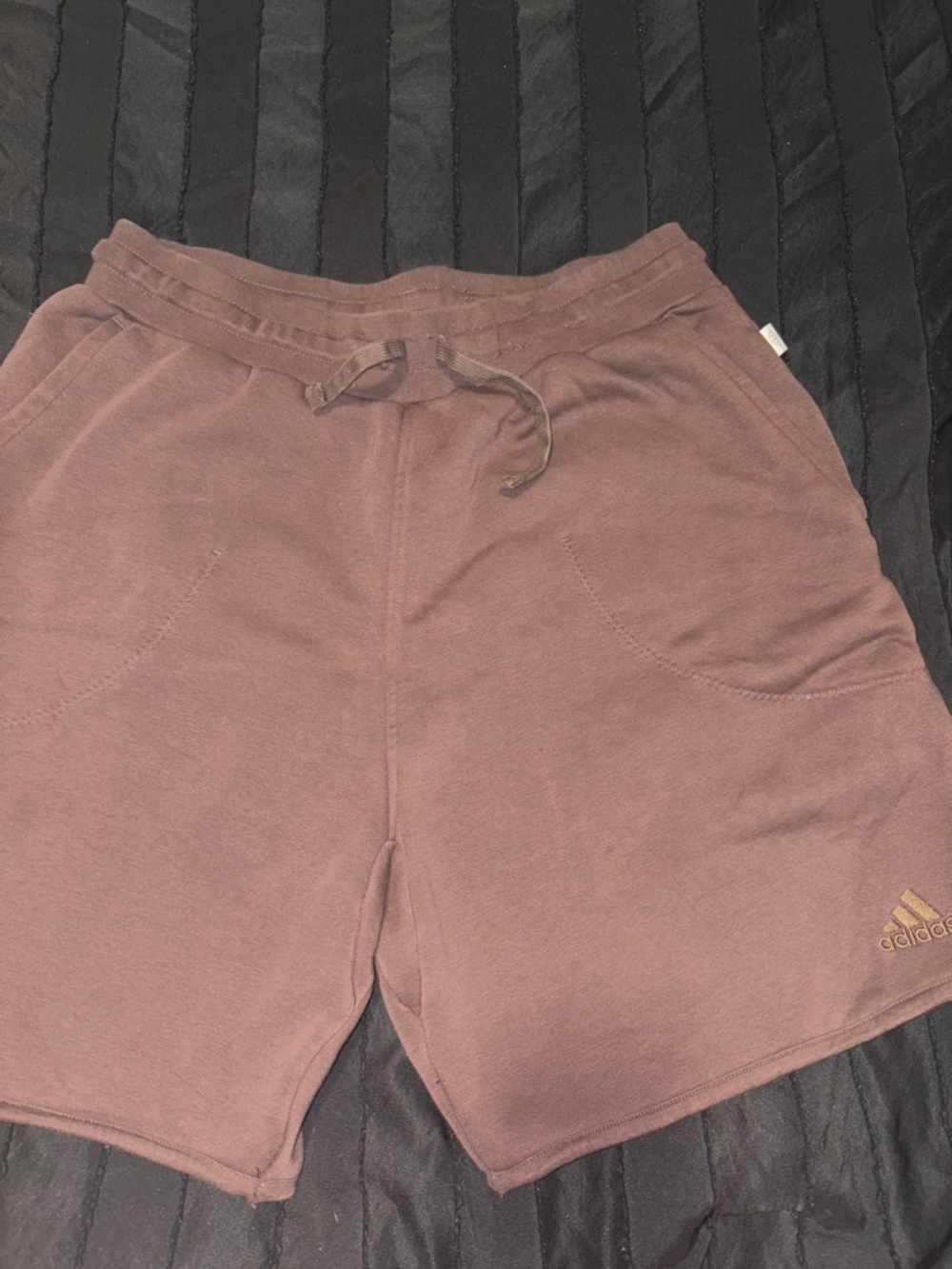 adidas Men's Brown Athletic Drawstring Shorts